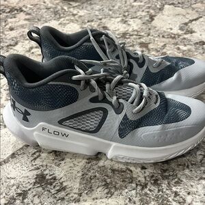 Under Armour Flow Breakthru Sneakers in Gray and Black
